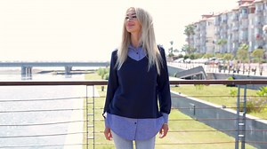 Watch Women's 2 in 1 Work Blouse Tunic Shirts on Amazon Live