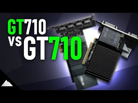 GT 710 DDR3 vs GDDR5... is there any difference?