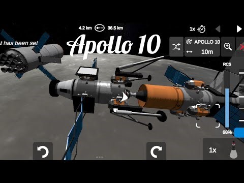 Ellipse Rocket Simulator # Apollo 10 Mission