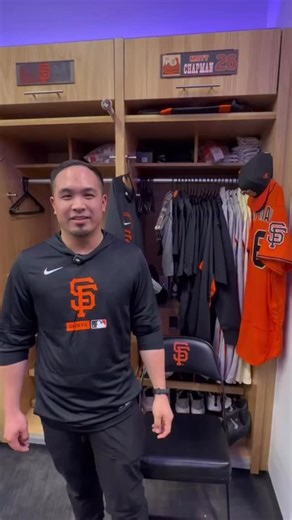 San Francisco Giants | Here’s how we set up a player’s locker at Major League Spring Training: | Instagram