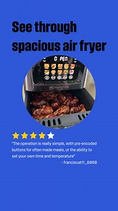 Everyone is loving the new Westinghouse Air Fryer with Opti-Fry­­™ technology. With lots of cool features including 10 Preset Functions, Optional Shake Reminder, Digital touchscreen control panel with high resolution images and a light, with basket window. Look what's cooking in your kitchen with the Westinghouse Air Fryer (WHOF11KS) available now, exclusively from Harvey Norman Electrical, Joyce Mayne and Domayne Electrical Stores. To discover more about this product head to our website: https: