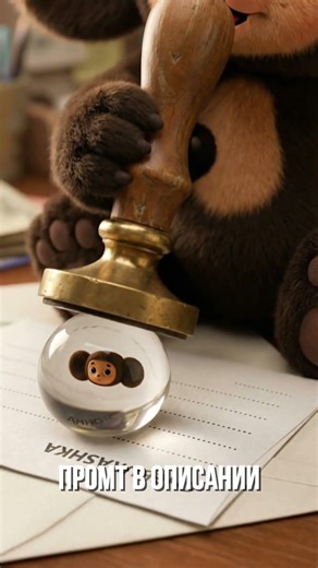 Промты для создания видео в описании