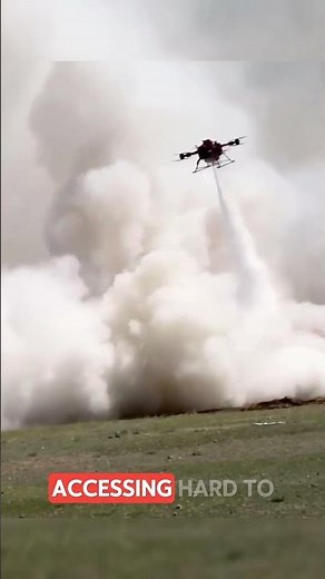 Groundbreaking Firefighting Drones