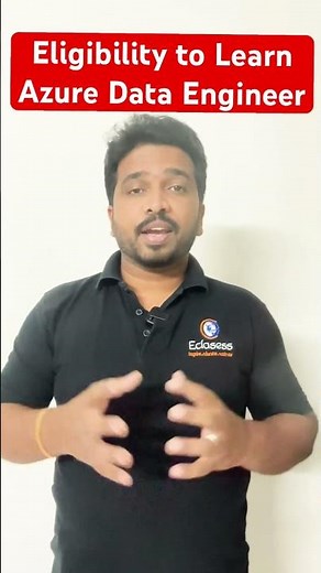What is Eligibility to Learn Azure Data engineer? #telugu #azuredataengineer #azuredatafactory