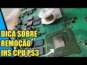 PS3 com superaquecimento resolvido! Removi IHS do PS3 com fio de corte chinês