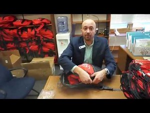 How to Fold a Drawstring Backpack for a REACH BAG