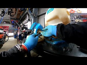 Power sprayer water leak repair