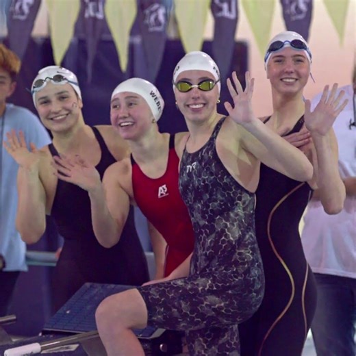 Moorestown Girls Swimming Sectional Champs...Again!