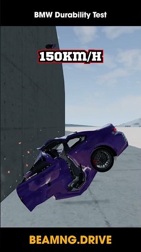 BMW Car Durability Test – Crash and Impact Performance | Bemng.drive #shorts