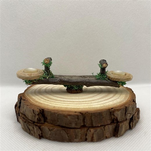 Fairy Garden See-saw, Miniature Teeter Totter, Fairy Playground, Fairy Garden Accessories, Fairy Garden Miniatures - Etsy