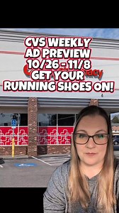 105K views · 878 reactions | CVS Weekly Ad Preview: 10/26 - 11/8! Y'all get your running shoes on, these deals are absolutely fantastic! #katiethecouponer #happycouponingyall #dealsthisweek #cvsdeals #cvscouponing | Katie The Couponer | Facebook