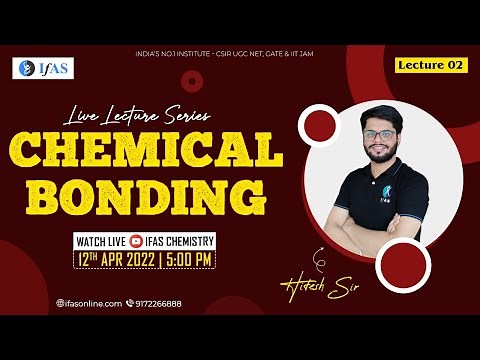 CSIR NET Chemical Bonding Notes | Chemistry L-2