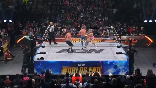 Who knew "Timeless" Toni Storm and Orange Cassidy would be such great dance partners? Watch #AEWWorldsEnd on HBO Max PPV | All Elite Wrestling