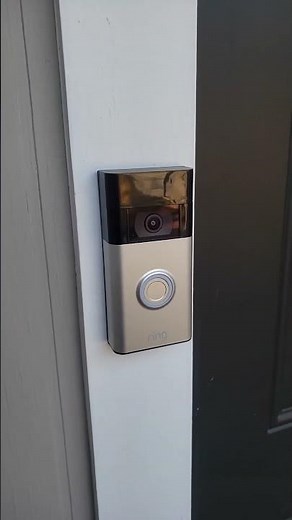 Review of Ring Video Doorbell Satin Nickel Review Unboxing Ring Demo Test
