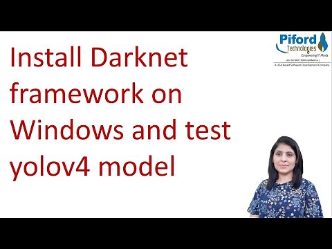 Install Darknet framework | Object Detection using yolov4