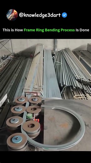 This is How Frame Ring Bending Process Is Done