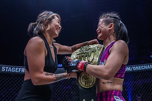 Angela Lee Retires, Stamp Fairtex Finishes Ham Seo Hee To Become ONE Women’s Atomweight MMA World Champion