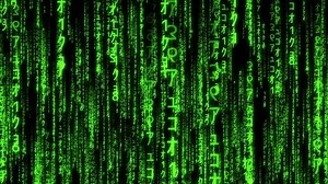 Hacker, Computer, Matrix. Free Stock Video