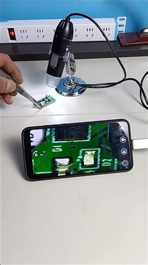 PCB repairing microscope in your budget||#microscope #repairing #shorts