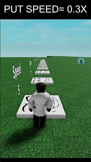 Roblox Speed Run: DON'T PLAY THIS ON 0.3X SPEED😱... #roblox