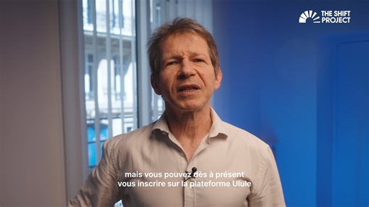 J-5 : Le 13 mai, The Shift Project, le think tank cofondé par Jean-Marc Jancovici qui propose des voies de sortie des énergies fossiles, va lancer une très importante campagne de financement participatif pour réaliser un ambitieux programme d’action. Pas plus d'info pour le moment, mais vous pouvez dès à présent vous pré-inscrire, pour être les tous premiers informés du lancement : https://fr.ulule.com/theshiftproject/ 🚨 Le 13 mai prochain, The Shift Project va avoir besoin de vous ! ⏰ Les prem