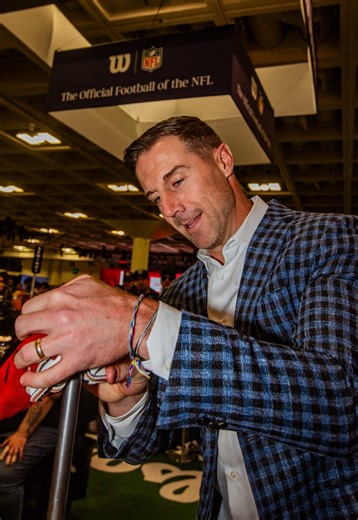 Inside Alex Smith's Craftsmanship at the Super Bowl Experience