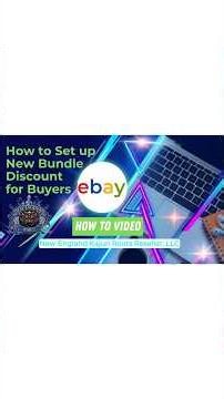 How to Set Up the New Bundle Discount for Buyers on eBay ~ #HowTo, #BundleDiscount, #shorts