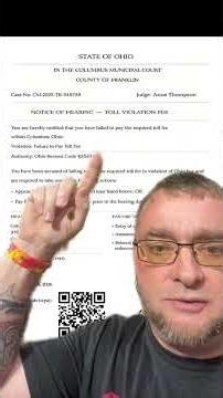 Please be aware of this court order scam going around and please do not scan the QR code ￼