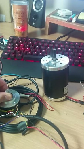 MMOS Force Feedback Test with DC Motor