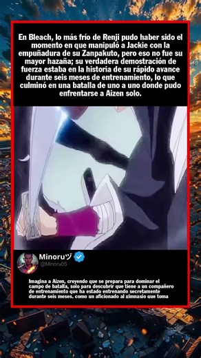 En Bleach, lo más frío de Renji pudo haber sido el momento en que manipuló a Jac...