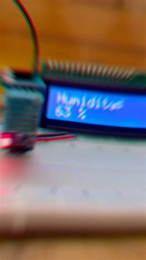 Arduino hygrometer in action!