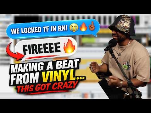 Making a Beat in Reason With Vinyl... SHEEESH