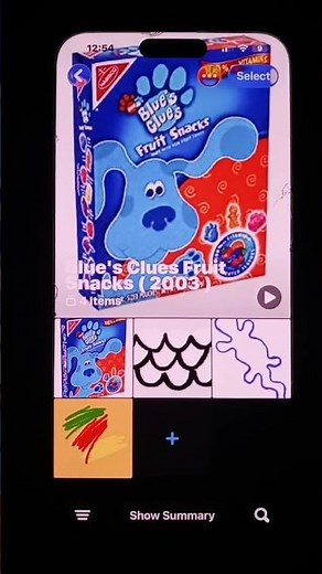 Blue's Clues 3 Clues From Fruit Snacks ( 2003 )