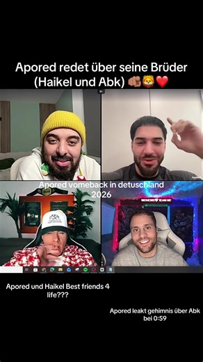 Apored Talks About His Brothers Haikel and Abk