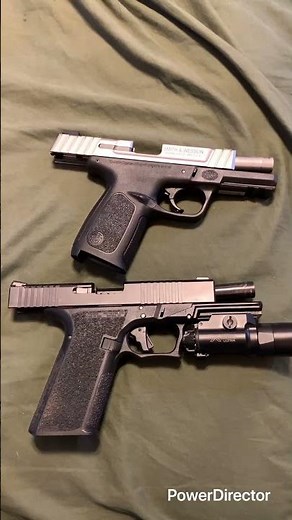 Polymer80 PF940v2 Vs. S&W SD9VE Part 1 #2astrong #2aallday #polymer80 #glockclones