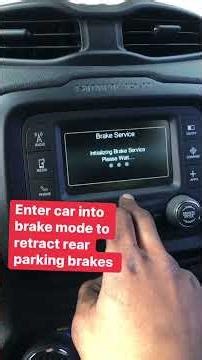 2017 Jeep renegade front and rear brake pads install￼