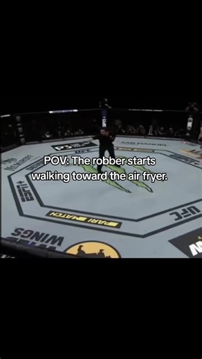 Robber Approaches Air Fryer: POV