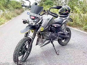 TVS Apache 200 Modified Into An ADV - With Parts From Pulsar, Xpulse