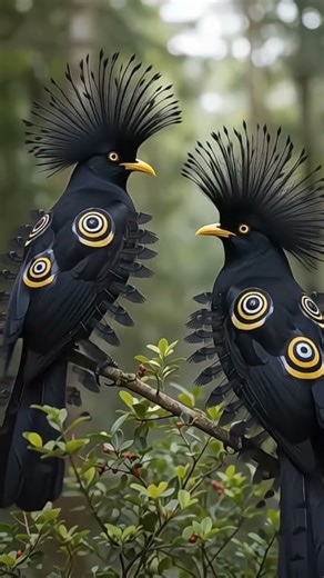 “Unbelievably Beautiful Black Birds With Stunning Patterns | Rare Exotic Wildlife”