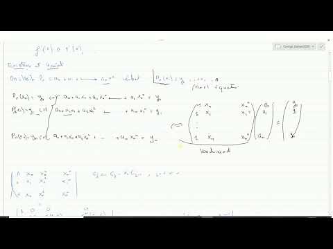 Introduction (Chapitre 2: Interpolation polynomiale)
