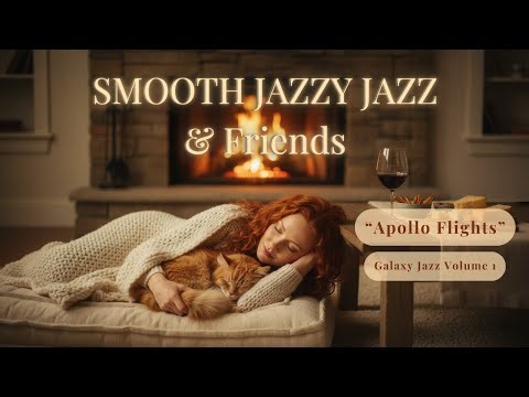 Smooth Jazzy Jazz | Romantic Smooth Jazz for Intimate Fireside Nights | “Apollo Flights”