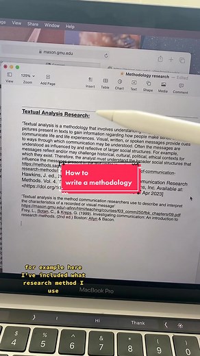 How to write a methodology for a dissertation or an essay! #dissertationlife #studytok #studywithme #dissertationtips #dissertationhelp #studytips