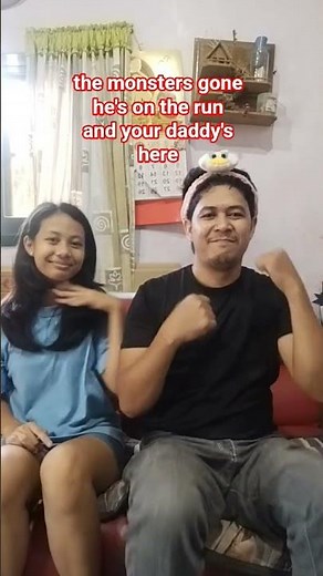 the monsters gone he's on the run and your daddy's here #viralvideo