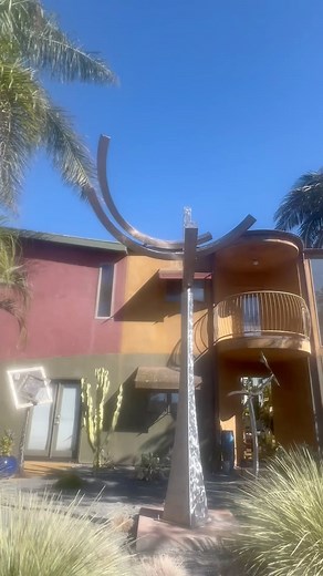 Jeffery Laudenslager | Chalice is a sculpture I just installed in front of my house in Encinitas, California. Also shown in the Little video is a sculpture called... | Instagram