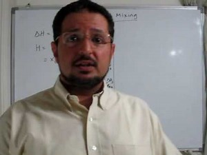 Lec 74 | ChemE Thermo | Heat effects of mixing processes