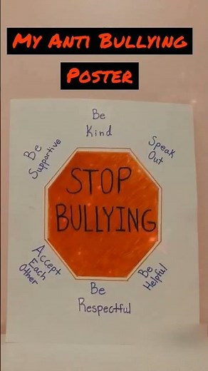 My Anti Bullying Poster!