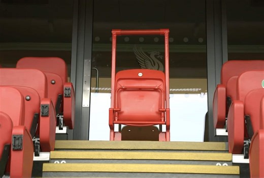 Liverpool to install 7,800 rail-seats at Anfield this summer
