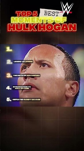 Top 5 Legendary Moments of Hulk Hogan