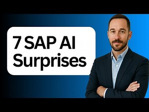 7 Mind-Blowing SAP AI Breakthroughs Unveiled at SAP Sapphire 2025 #sapphirenow #sapai