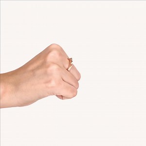 Trio Stacker - Minimalist Triple Point Spike Ring - Etsy